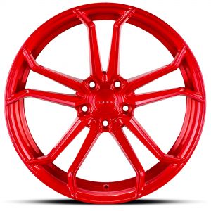 VARRO Wheels VD02 Rims CANDY RED Staggered