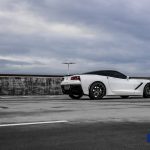 2016 Chevrolet Corvette Staggered Rims Z51 Varro Wheels VD01 Gloss Black