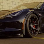 Chevy Corvette Z06 Rims Varro Black Wheels VD01 Staggered