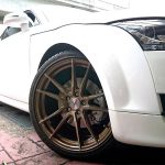 Audi TT Rims Varro Wheels Vd18X spin forged bronze staggered-19-inch
